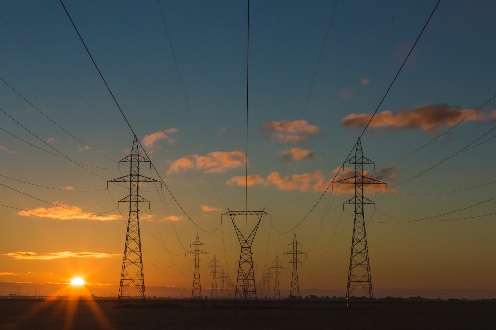 Infraestrutura de energia, imagem ilustrativa