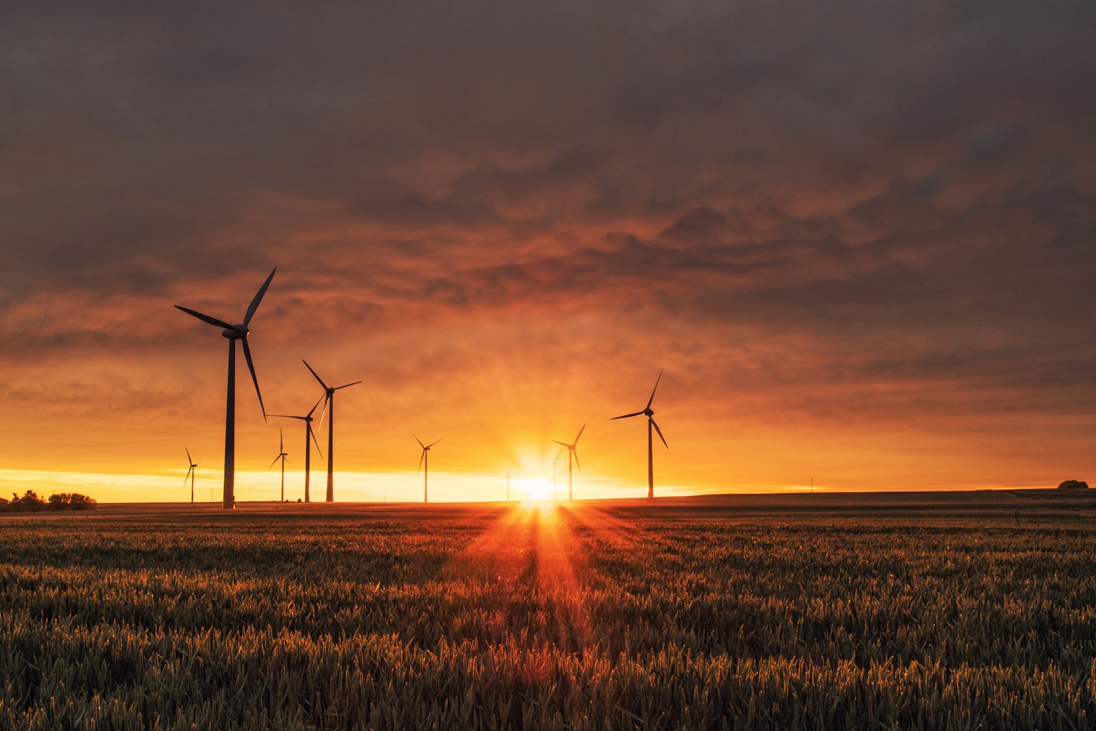 Produção e infraestrutura de energia, imagem ilustrativa